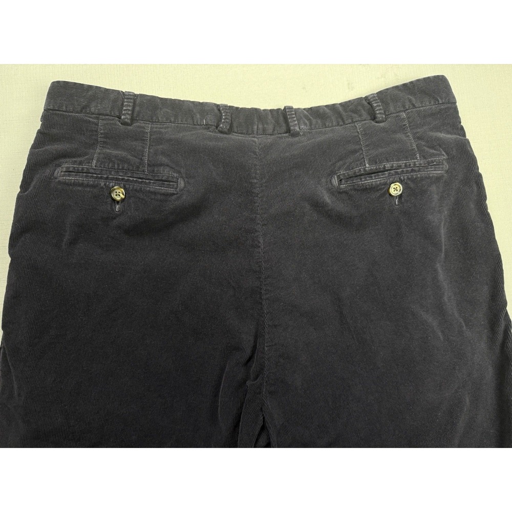 Peter Millar Pants Mens 40x33 Navy Blue Corduroy 5 Pocket Casual Stretch Comfort - Picture 5 of 10